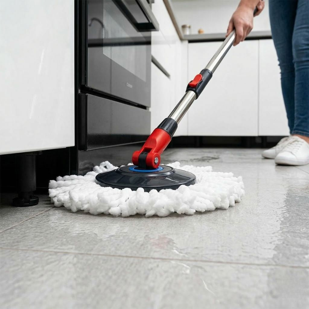 Mop Giratório Profissional 360° com Centrífuga