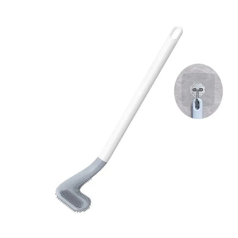 Escova Antibacteriana de Banheiro de Silicone