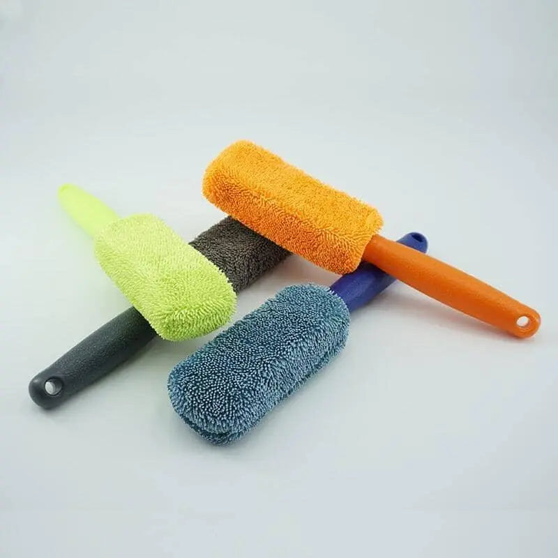 Escova de Microfibras para Lavagem de Rodas