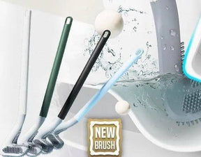 Escova Antibacteriana de Banheiro de Silicone