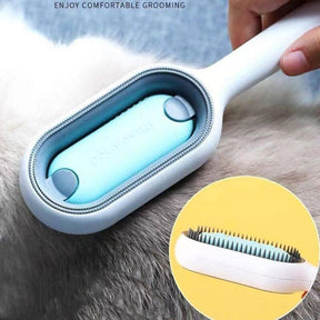 Escova Rasqueadeira com Dispenser para Pets - PetClean