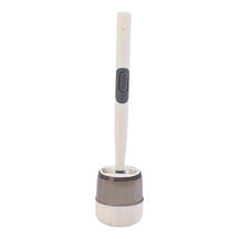 Escova Sanitária de Silicone com Dispensador de Sabão
