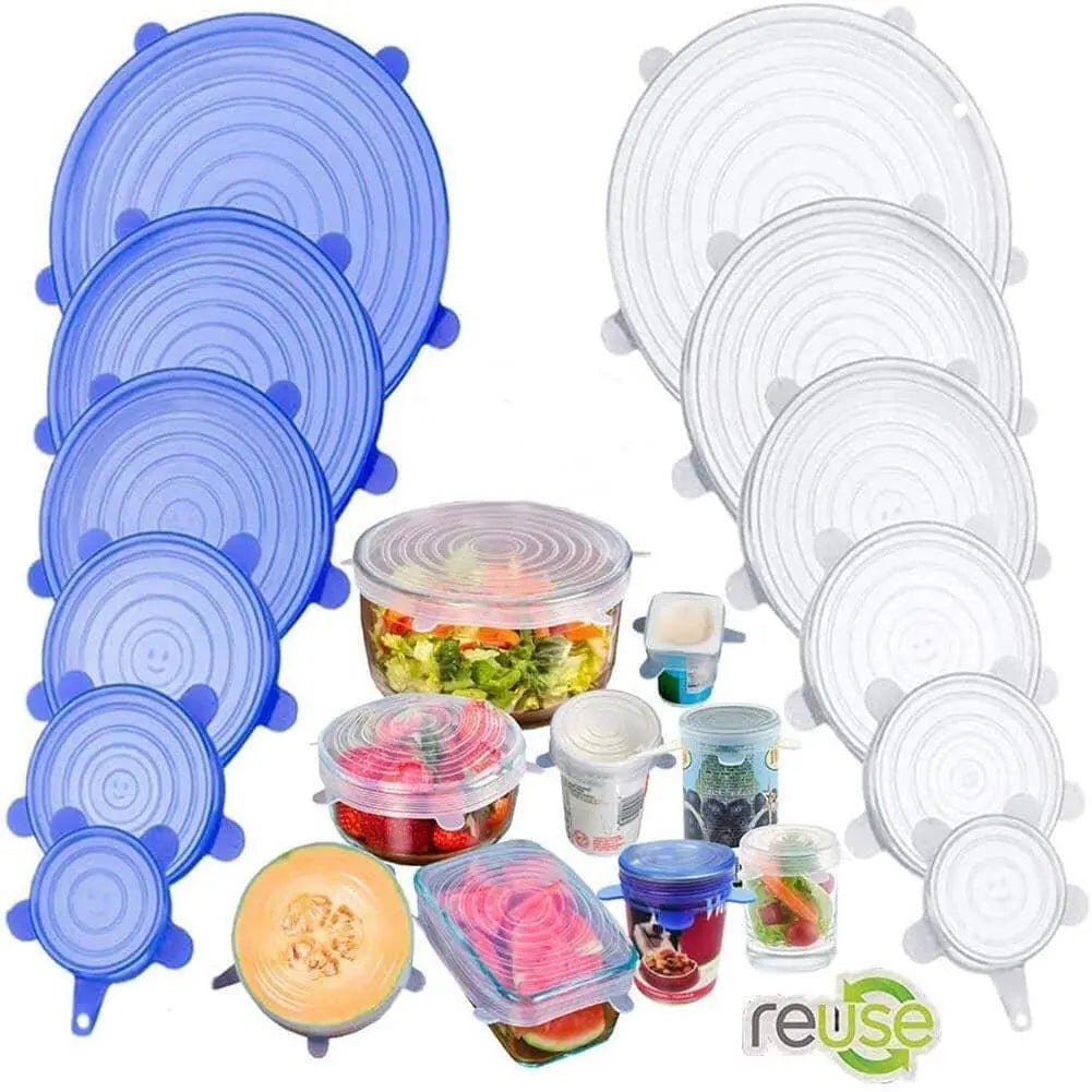 Jogo de Tampas de Vedação Silicone