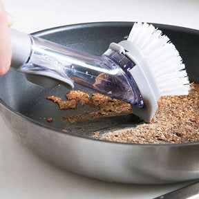 Escova 2 em 1 com Dispenser Para Sabão - ProClean©