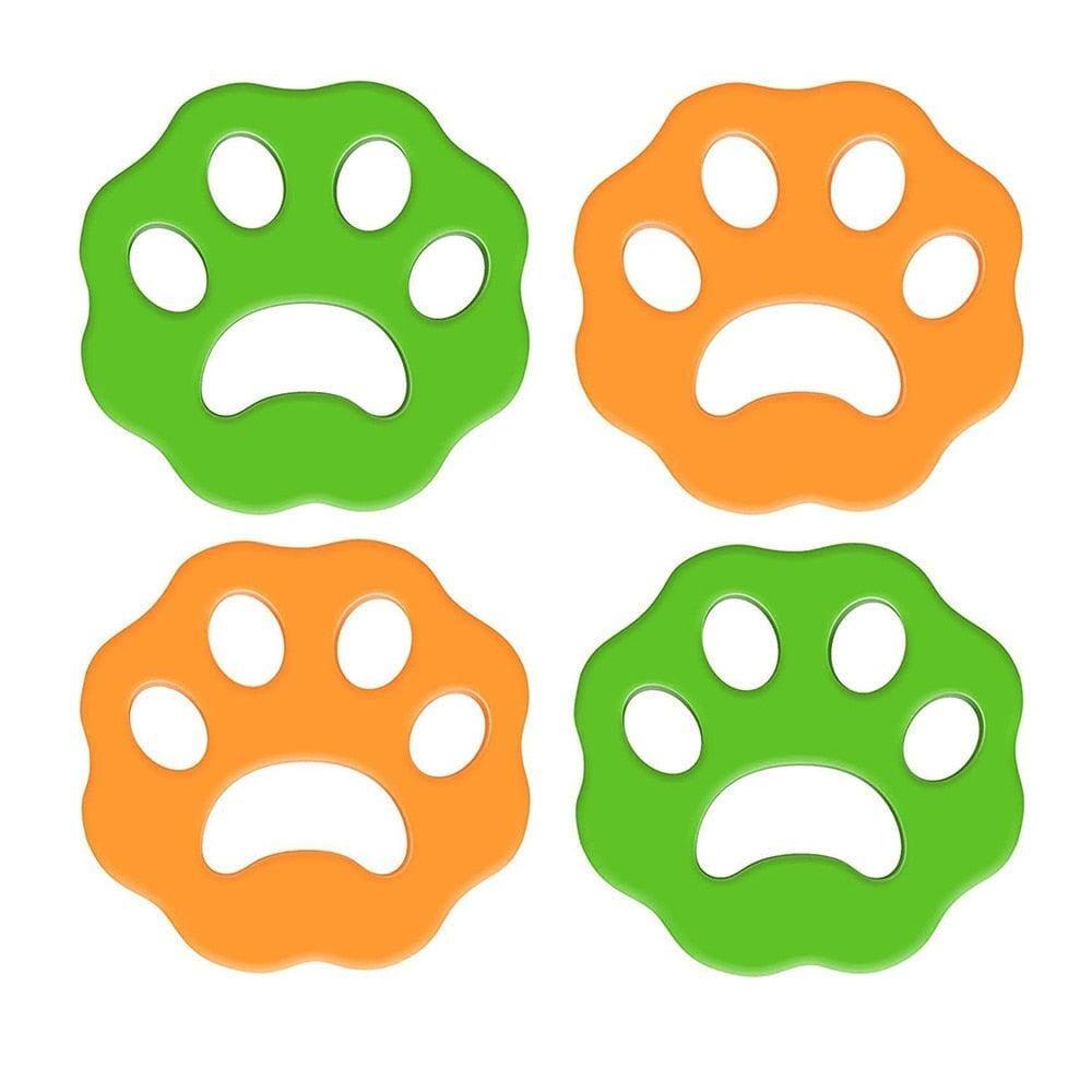Kit 4 Peças Removedor De Pêlos De Gatos E Cães P/ Máquina De Lavar Roupa